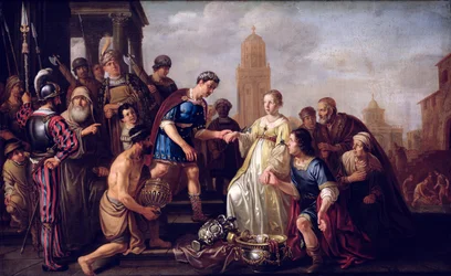 Die Enthaltsamkeit des Scipio (237-183 v. Chr.) 1643